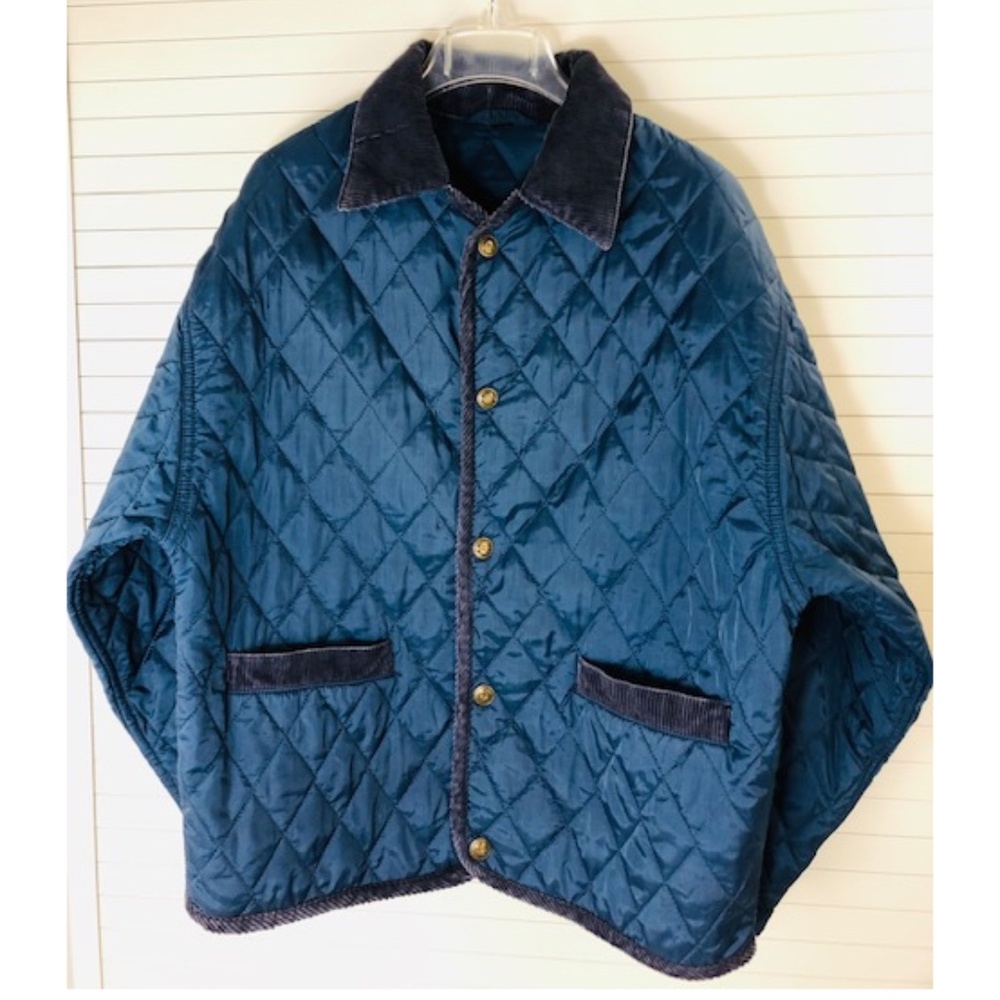 FOX RUN Women's Navy Blue Quilted Jacket